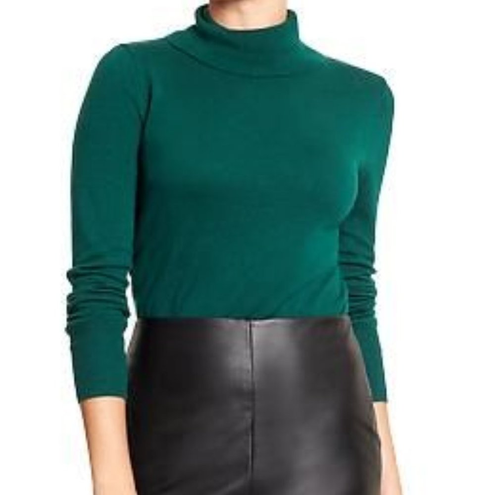 Forest Green Turtle Neck Sweater